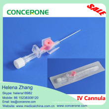 IV Cannula (Wing Type) Without Injection Port I. V. Catheter